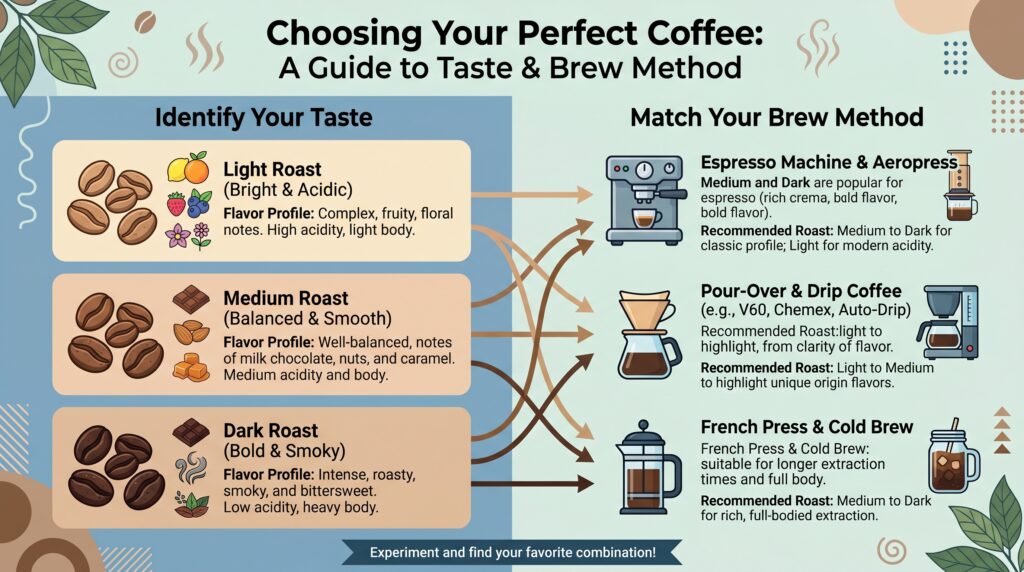How to choose for your taste and brew method