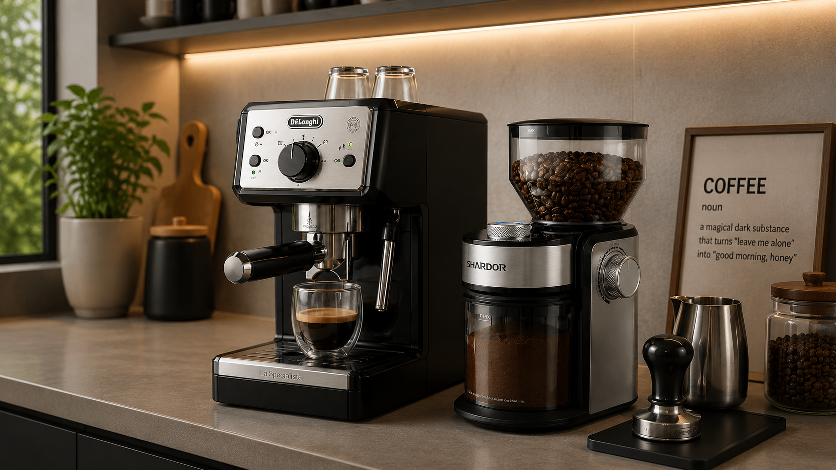 SHARDOR Burr Coffee Bean Grinder Electric for the coffee grinding mistakes article